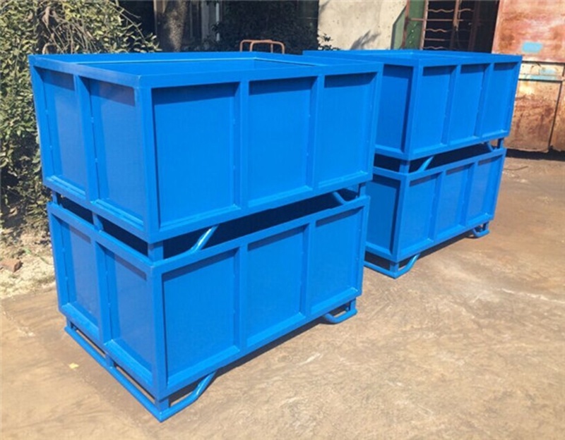 /proimages/2f0j00JnrtPguEOpzy/stackable-powder-coated-metal-container-steel-pallet-rack.jpg