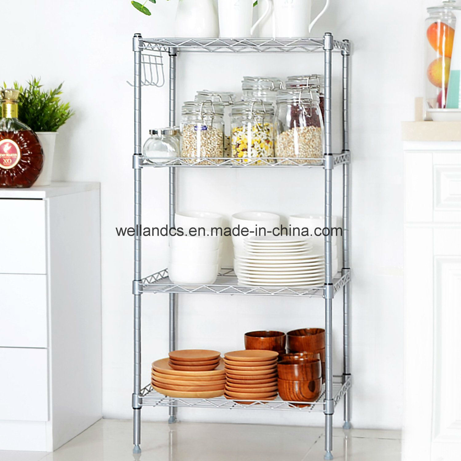 /proimages/2f0j00PTOfvEzChbcN/nsf-approval-4-shelves-metal-wire-silver-adjustable-kitchen-storage-plate-rack-with-hooks.jpg