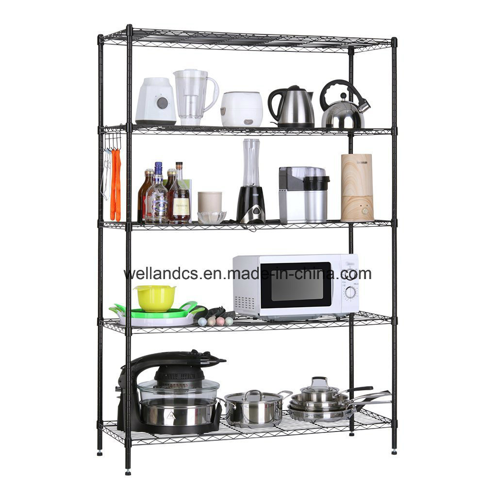 /proimages/2f0j00WmgaClqJEfbo/black-powcder-coated-metal-wire-shelving-5-tier-adjustable-utensil-storage-kitchen-rack.jpg