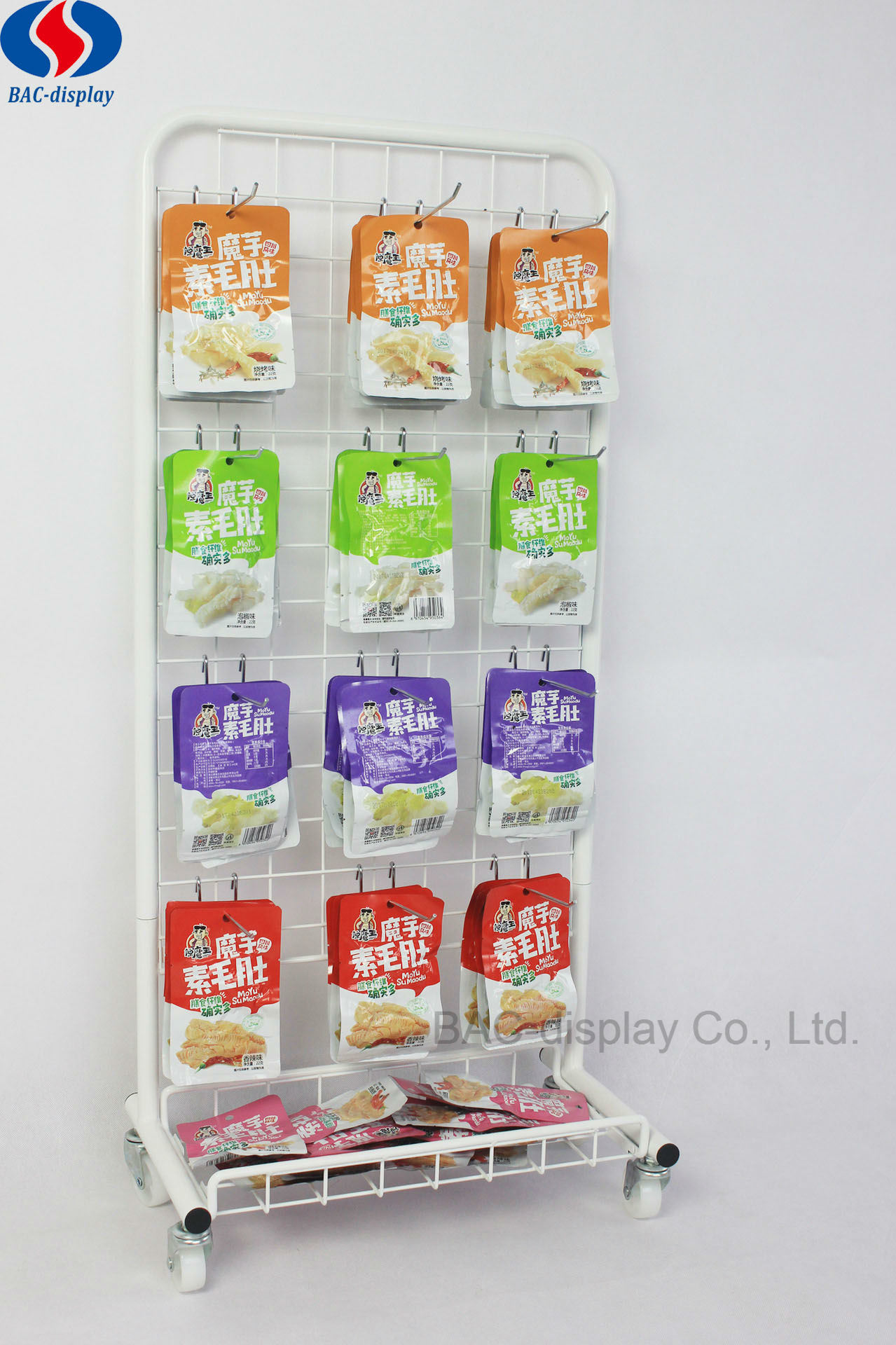 /proimages/2f0j00bQgRqIVMYUoA/store-movable-metal-grid-bagged-leisure-food-display-stand-snacks-hooks-display-rack.jpg