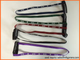 Polyester Neck Schwing Lanyard for Bottle Glass Cup with Velcro Closure