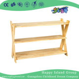 Kindergarten Toddlers Wooden Partition Shelf (HG-4203)
