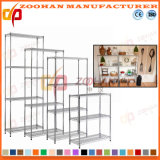 Adjustable Chrome House Office Storage Wire Stand Shelves (Zhw68)