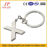 2017 Promotional Items Custom Shape Logo Metal Key Chain with Ring