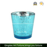 Electroplating Mercury Glass Candle Holder for Christmas Decoration