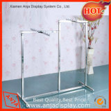 Clothes Stainless Steel Display Rack with Metal Pegs