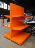 Double Sided Plane Back Shelf with 40*80 Post