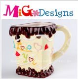 OEM Ceramic Valentine I Love You Mug Gift Personalities Canister
