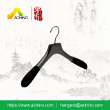 Wooden Customized Clothes Hanger with Velvet Shoulders