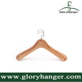 Hight Quality Primary Colour Couple Wood Hanger with Matel Hook