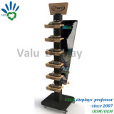 Fashionable Sports Shoes Metal Wooden Display Rack/Stand for Shoes Store