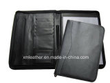 Promotional Fashion Leather File Folder with Pen Loop for Office
