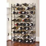 Large Volume Metal Wine Display Rack