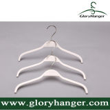 Home Use White Plywood Hanger with Matel Hook