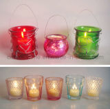 Glass Candle Holder (TM1521)