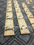 High Quality Bamboo and Wood Rows of Coat Hook (ZH-H001)