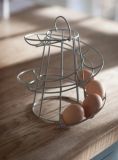Circinate Metal Egg Holder Rack