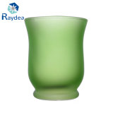 Frosted Glass Vase with Various Colors