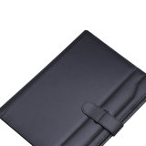 Custom A4 Presentation Folder Business Leather Portfolio with Calculator