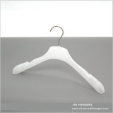 Swivel Hook Frozen White Plastic Suit Hangers for Jeans