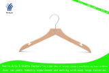 High Quality Wood Hangers with Notched Shoulders, Non Slip Wooden Hanger (YLWD6615-NTLTNS1)