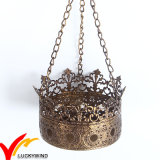 High Quality Crown Metal Tealight Candle Holder