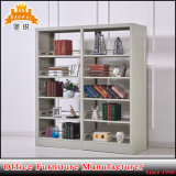 Library Book Furniture Double Side Face Steel Bookshelves Rack Jas-064