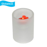 Sublimation Frosted Glass Candle Holder for Your Own Design Printing