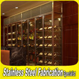 New Customed Design Stainless Steel Modern Wine Rack