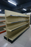 Functional Design Double Sided Perforated Supermarket Shelf