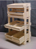 Wooden Stand Shelf for Display (GDS-047)