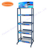 Grocery Snack Metal Wire Shop Wrought Iron Basket Display Shelving Rack