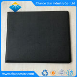Custom Blank Leather Black PU Certificate Holder for Sale