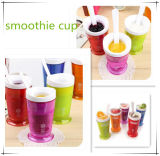 Popular 400ml Plastic Ice Cream Cup, Smoothie Cup Dn-123