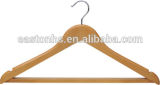 Anti-Slip Rubber Tube Wooden Cloth Hanger