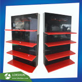 Customized OEM/ODM Wooden Display Rack with 4 Shelves for Beauty Tools Holding 120kg