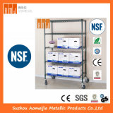 Storage Rack Unit Shelves Metal Closet Stainless Steel Shelf 1
