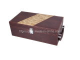 New Design Hot Selling Red Leather Wine Box (FG8010)