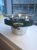 Galvanised Beer Bucket High Quality Galvanized Ice Beer Tin Bucket with Cup Hold
