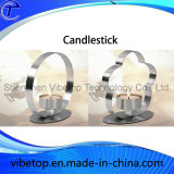 Modern Home Decoration Stainless Steel Candlestick Holder