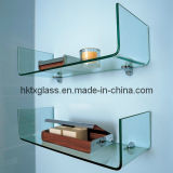 Curved Glass Shelf
