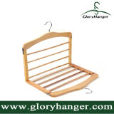 New Combination Wood Hanger for Trousers/Towel Display
