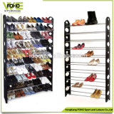 Shoe Rack Simple Designs Removable Folding Wholesale 10 Tiers Standard Size Shoe Rack