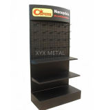 Pegboard Metal Display Shelf Shelving Gondola Supermarket Rack