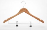 Bamboo Shirt/Trousers Hanger with Clips