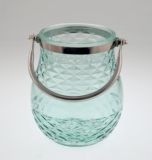 New Design Glass Candle Holder for Spring