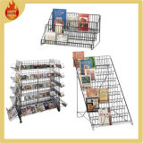 Plastic Coated Metal Wire CD Rack for Store