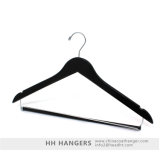 Wholesale Locked Trousers Bar Wooden Clothes Hanger Hangers for Jeans