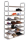 Wholesale Chrome Metal Wire Plate Retail Floor Exhibition Advertising Display Shoe Supermarket Stand Rack Factory