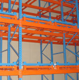 Push Back Steel Rack for Freezed Warehouse